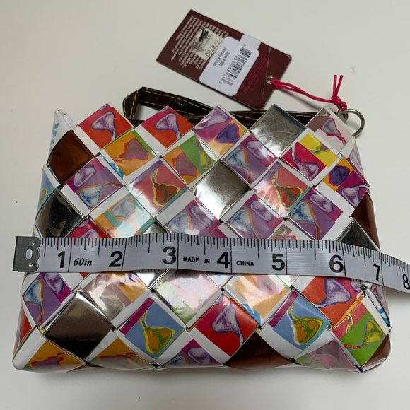 NWT Nahui Ollin and Hershey’s candy wrapper wristlet - Picture 5 of 5